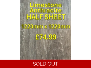 15mm Lightweight Furniture Ply - Limestone Anthracite - Half Sheet